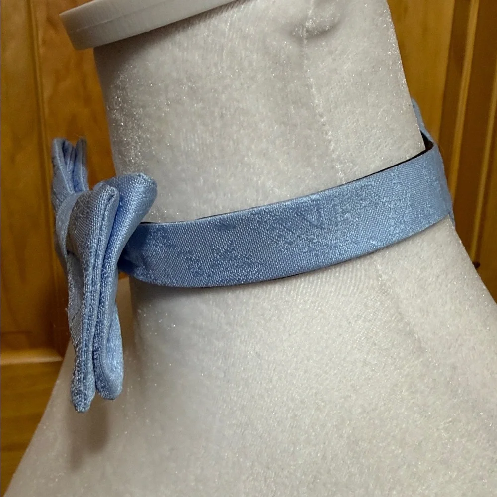 Madison Light Blue Adjustable Bow Tie